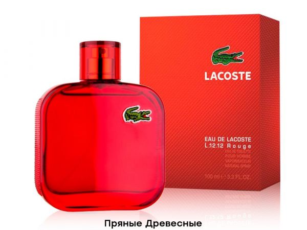 Lacoste Eau De Lacoste L.12.12 Rouge, Edt, 100 ml wholesale